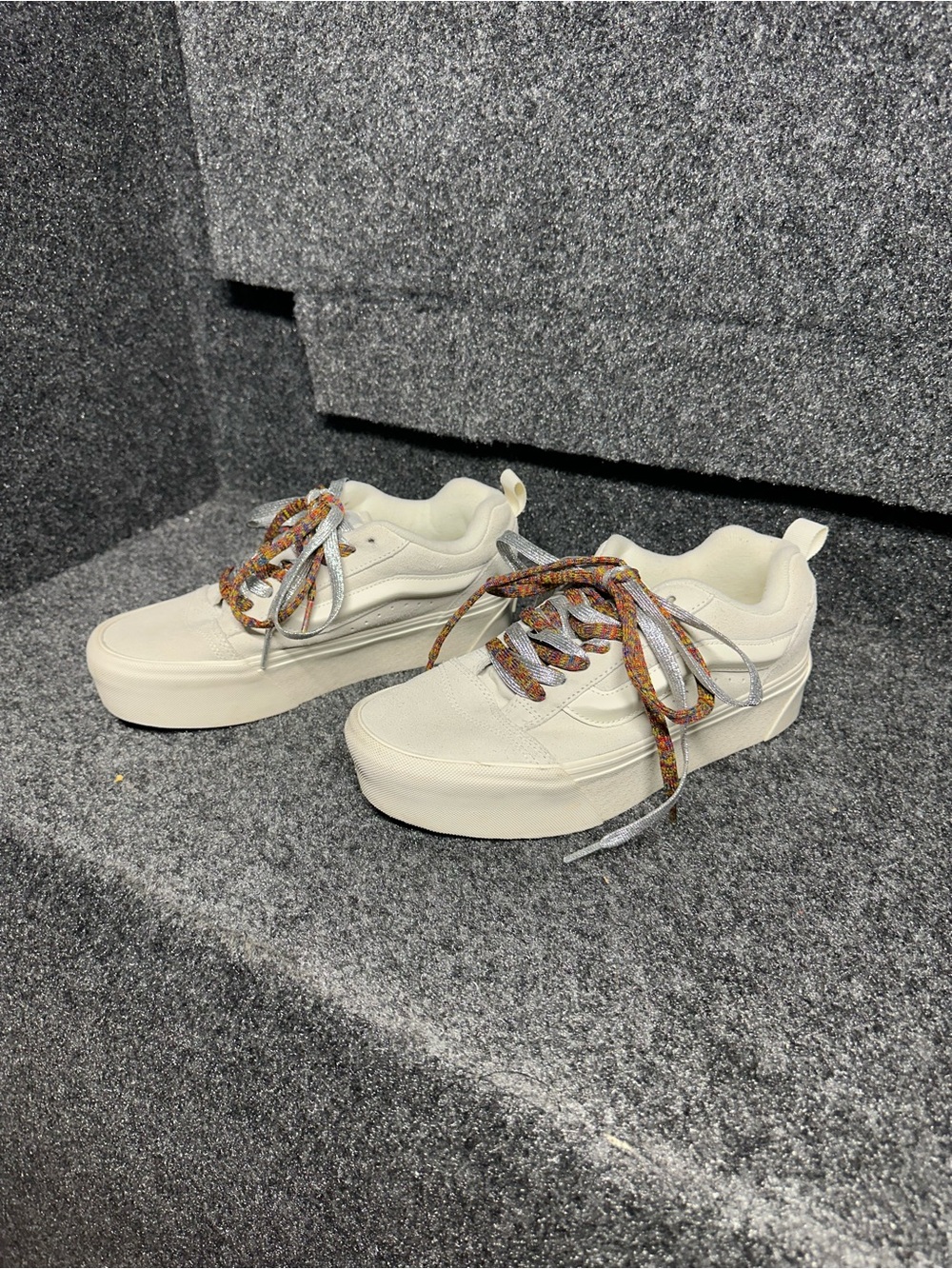 Vans Chunky Platform Knu Stack Sneakers indie skater low top - Picture 6 of 9